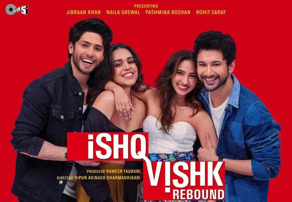 Movie poster of the upcoming movie Ishq Vishk Rebound