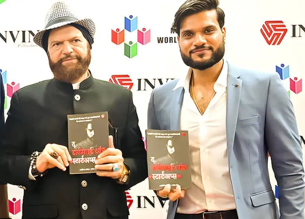 Arvind Arora in his book launch ''The Dark Side Startup''