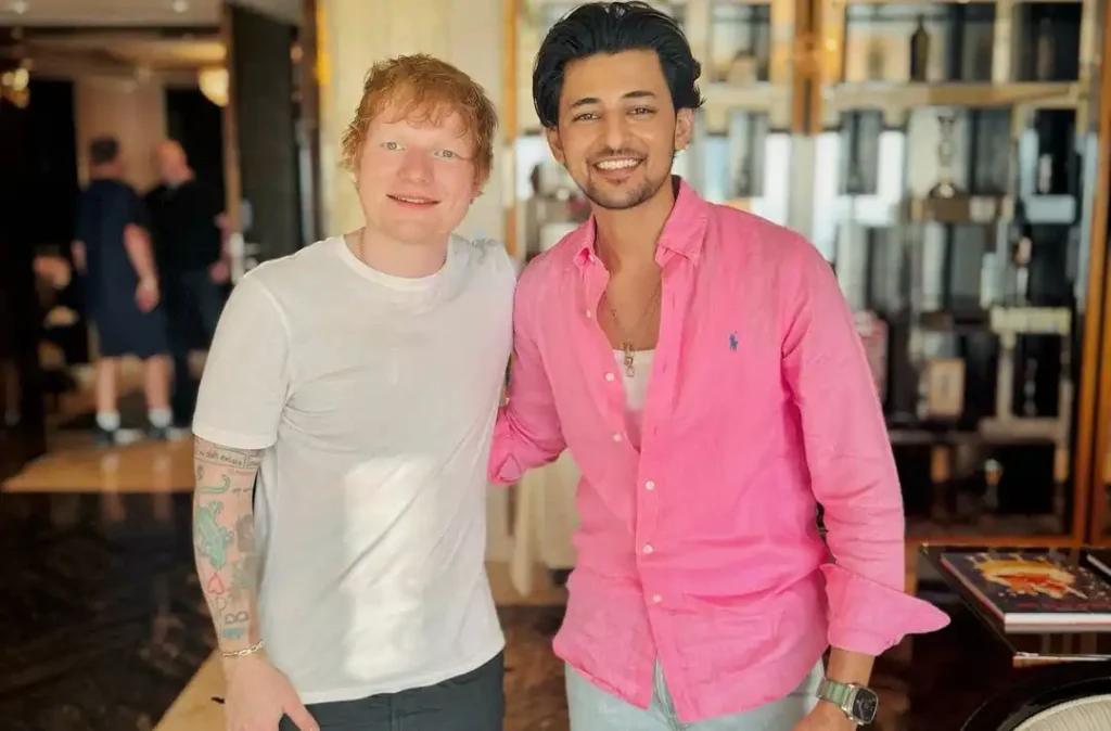 Darshan Raval with Popular International Singer Ed Sheeran