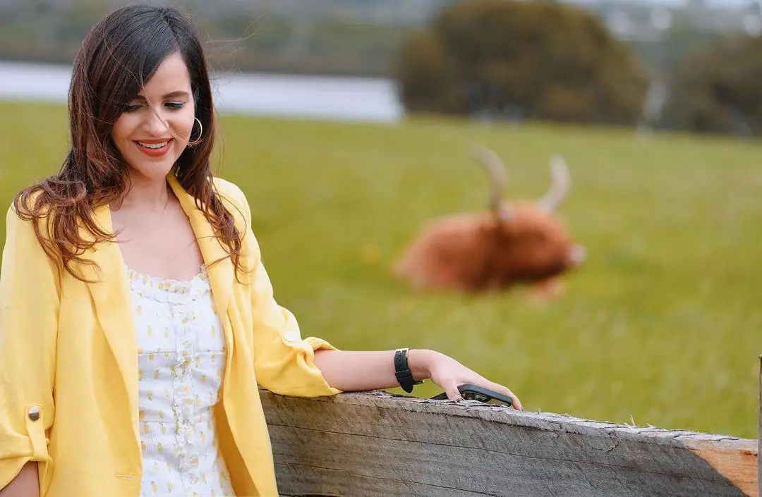 Prerna Malhan in a Grassland